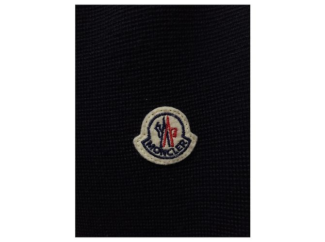 Moncler Gesteppter Tricot-Strickcardigan in Schwarz - Ansicht 3