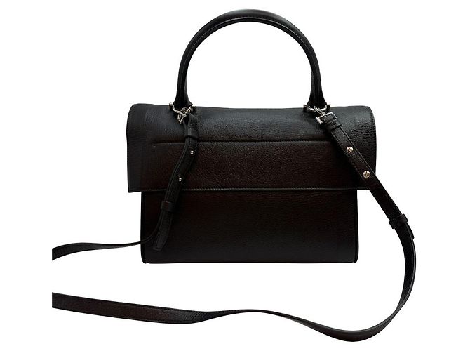 Givenchy Picca borsa a tracolla Shark in pelle di vitello Nero - vista 4