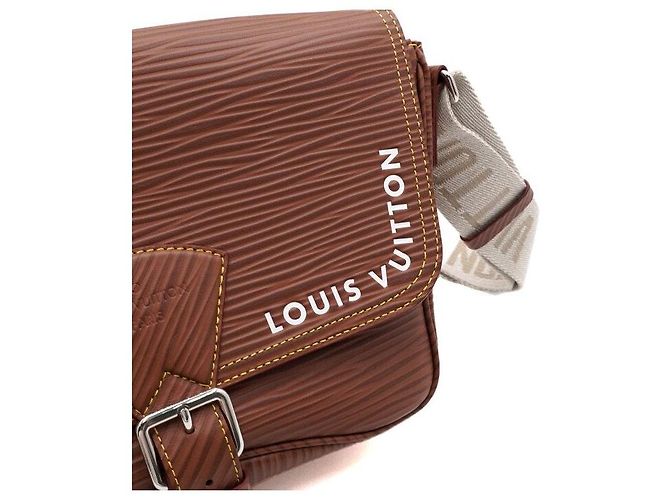 Louis Vuitton Sac bandoulière Messenger Marron - vue 10