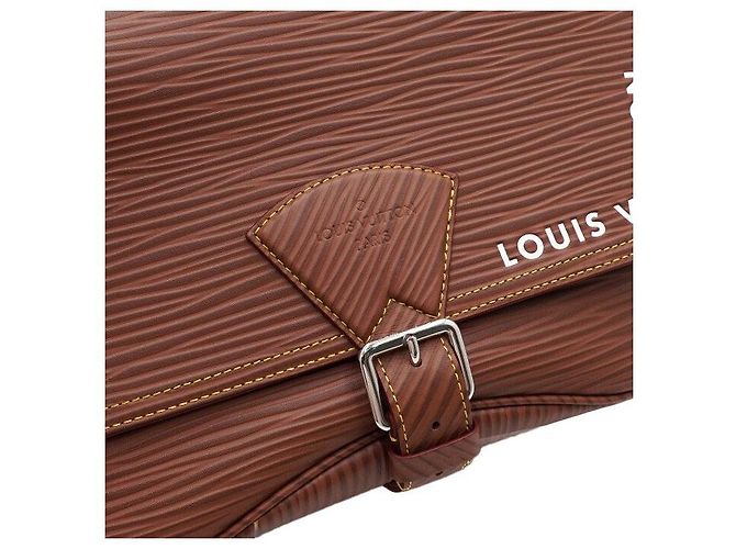 Louis Vuitton Sac bandoulière Messenger Marron - vue 11