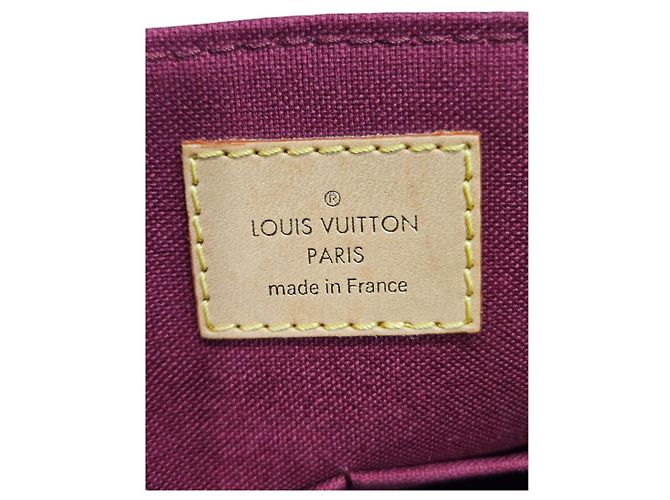 Louis Vuitton Petit Pallet Borsa a mano marrone in pelle - vista 10