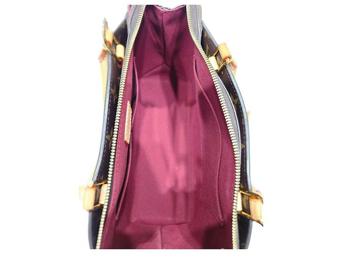 Louis Vuitton Petit Pallet Borsa a mano marrone in pelle - vista 7