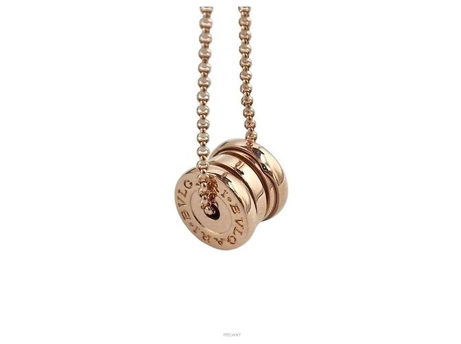 Collana Bulgari B.zero1 Mini Oro Rosa - vista 4