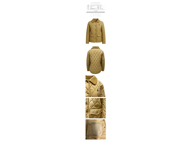 Ralph Lauren Steppjacke Rautensteppung Khaki Beige Braun - Ansicht 2