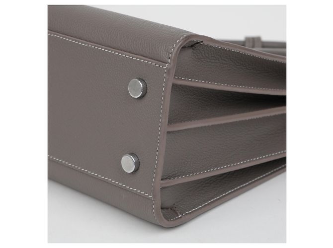 Autre Marque Baby Tote Schultertasche Grau Braun - Ansicht 10