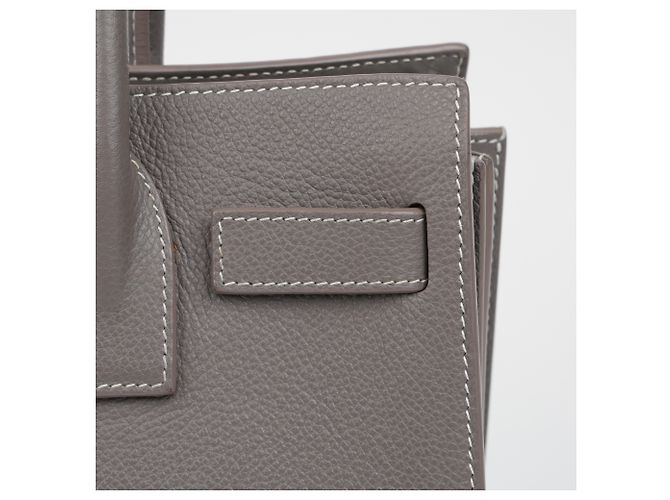 Autre Marque Baby Tote Schultertasche Grau Braun - Ansicht 15