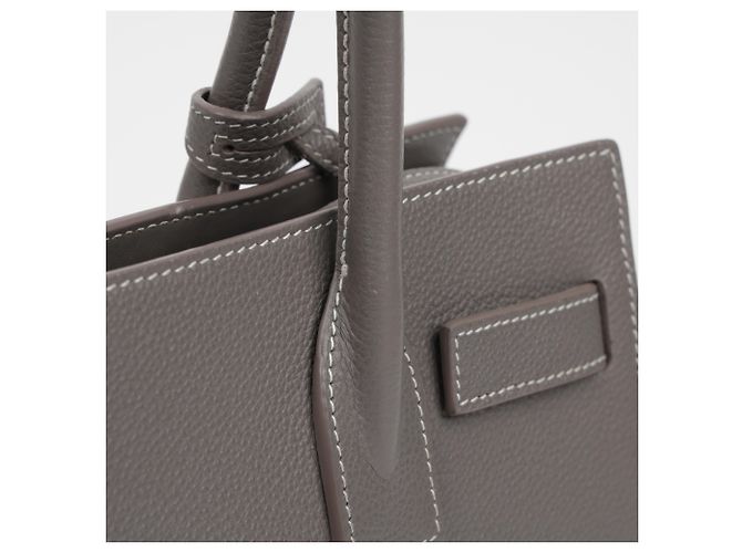 Autre Marque Baby Tote Schultertasche Grau Braun - Ansicht 18