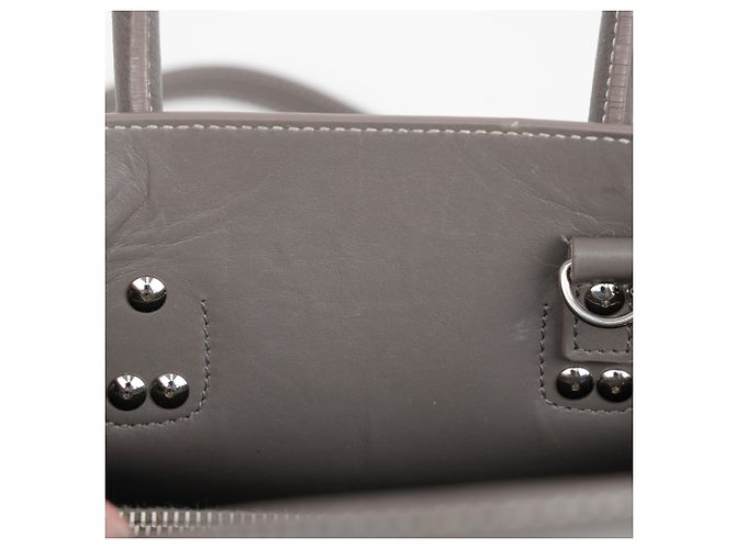 Autre Marque Baby Tote Schultertasche Grau Braun - Ansicht 30