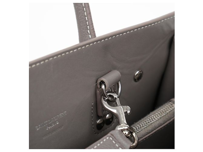 Autre Marque Baby Tote Schultertasche Grau Braun - Ansicht 31
