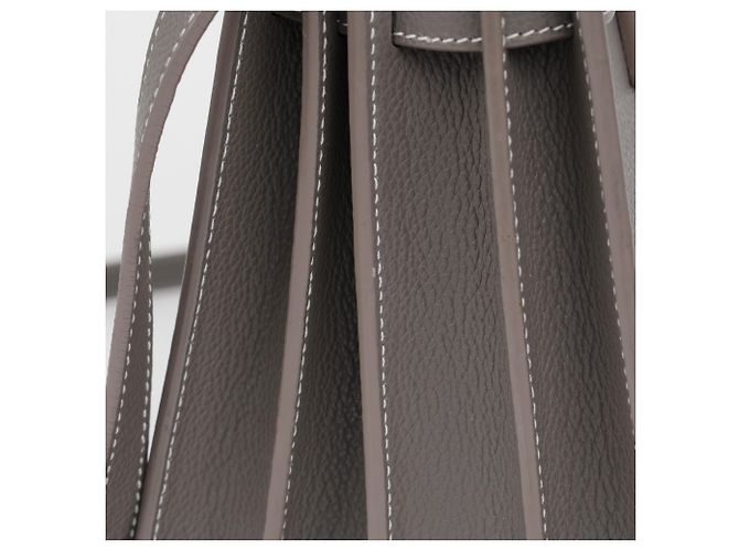 Autre Marque Baby Tote Schultertasche Grau Braun - Ansicht 6