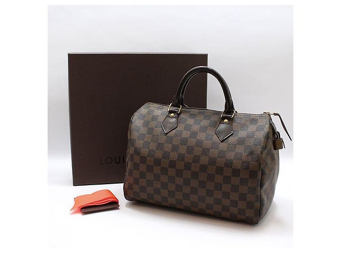 Louis Vuitton Speedy Tote Bag Damier Eben Braun - Ansicht 2