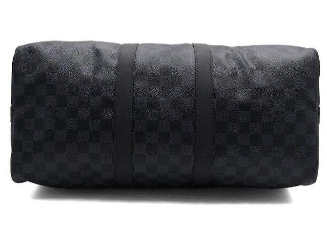 Louis Vuitton Borsa a mano e a tracolla Keepall Bandouliere Damier Cobalt Blu - vista 6