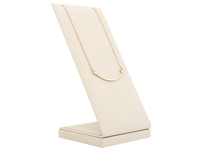Tiffany & Co Collana con ciondolo Smile Small in oro rosa - vista 2