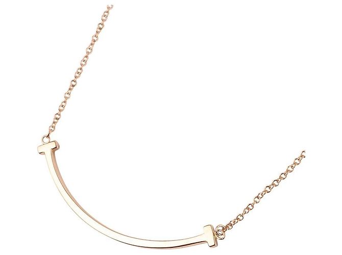 Tiffany & Co Collana con ciondolo Smile Small in oro rosa - vista 4