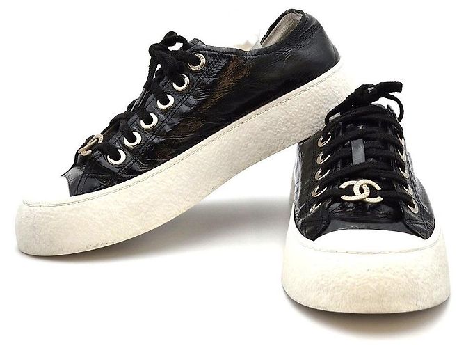 Chanel Sneakers Black Year Condition Nero - vista 12