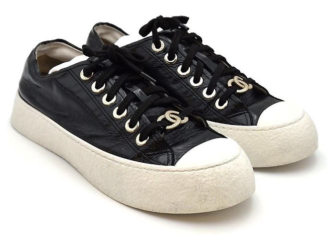 Chanel Sneakers Black Year Condition Nero - vista 3