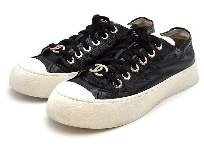 Chanel Sneakers Black Year Condition Nero - vista 7