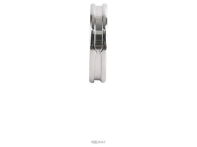 Anello Bulgari B.zero1 in Oro Bianco 18K Misura 48 - vista 3