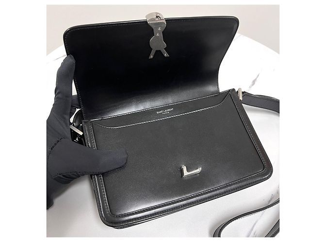 Autre Marque Borsa a tracolla Sofrino Satchel Medium Black Nero - vista 13