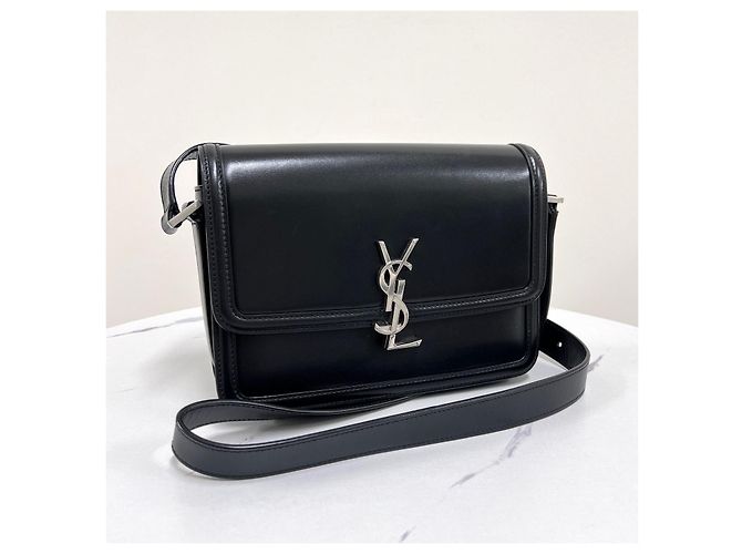 Autre Marque Borsa a tracolla Sofrino Satchel Medium Black Nero - vista 7