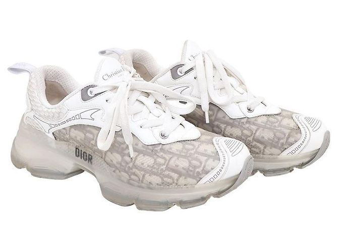Autre Marque Sneakers Oblique Transparent Rubber Vibe Marrone - vista 3