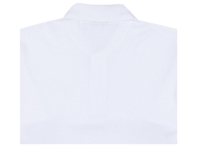 Comme Des Garcons Herren Polo T-Shirt mit Herz-Patch Weiß - Ansicht 6