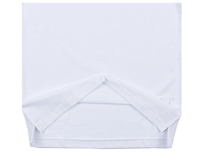 Comme Des Garcons Herren Polo T-Shirt mit Herz-Patch Weiß - Ansicht 7