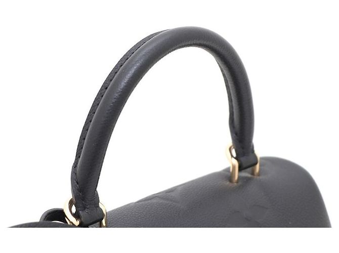 Louis Vuitton mala de mão e de ombro Madeleine BB Monogram Empreinte com alça superior e transversal Preto - vista 4