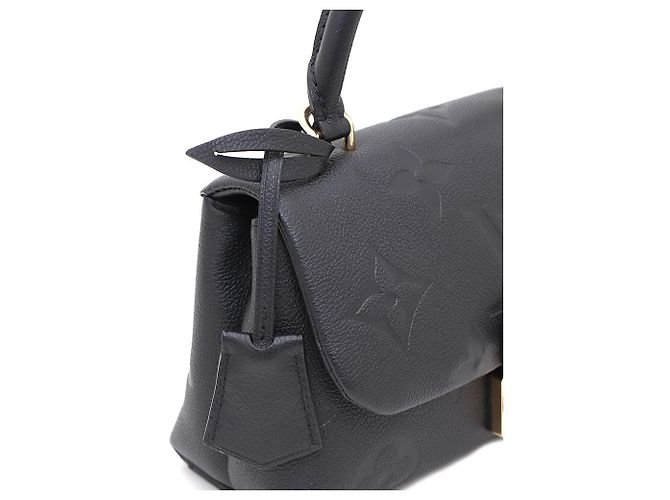 Louis Vuitton mala de mão e de ombro Madeleine BB Monogram Empreinte com alça superior e transversal Preto - vista 5