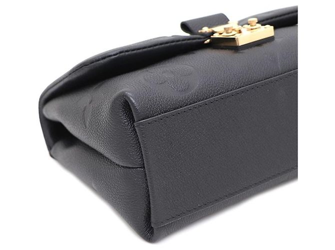 Louis Vuitton mala de mão e de ombro Madeleine BB Monogram Empreinte com alça superior e transversal Preto - vista 6