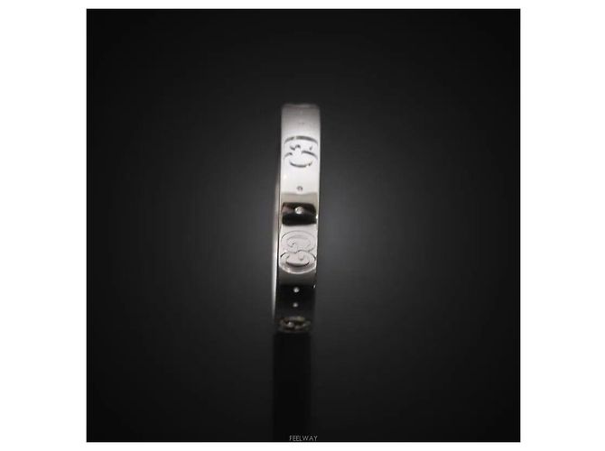 Gucci Anello Icon Oro Bianco Misura - vista 3