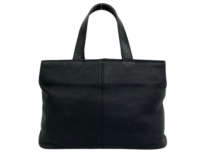 Burberry Vintage Logo Hardware Nova Check Lederhandtasche Schwarz - Ansicht 3
