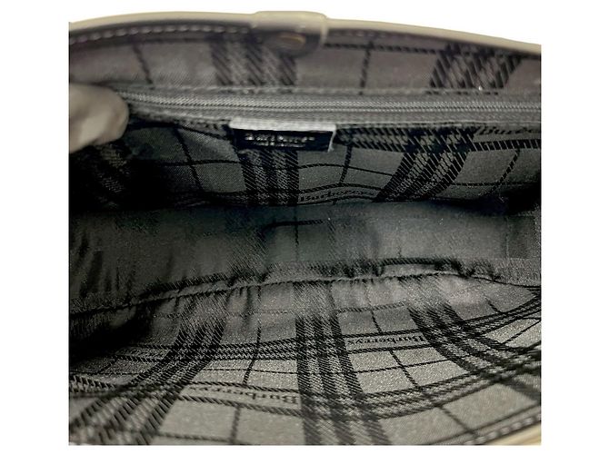 Burberry Vintage Nova Check Schultertasche Schwarz Beige - Ansicht 9