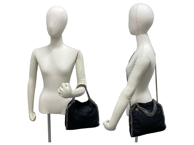 Stella Mc Cartney Bolso Stella McCartney Falabella de cuero ecológico Negro - vista 2