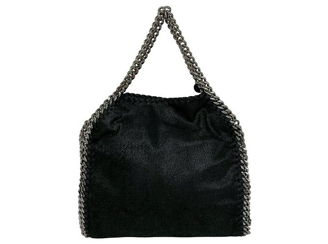 Stella Mc Cartney Bolso Stella McCartney Falabella de cuero ecológico Negro - vista 3