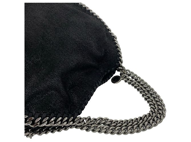 Stella Mc Cartney Bolso Stella McCartney Falabella de cuero ecológico Negro - vista 4