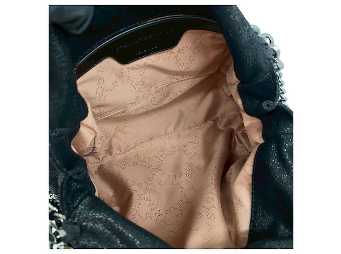 Stella Mc Cartney Bolso Stella McCartney Falabella de cuero ecológico Negro - vista 9