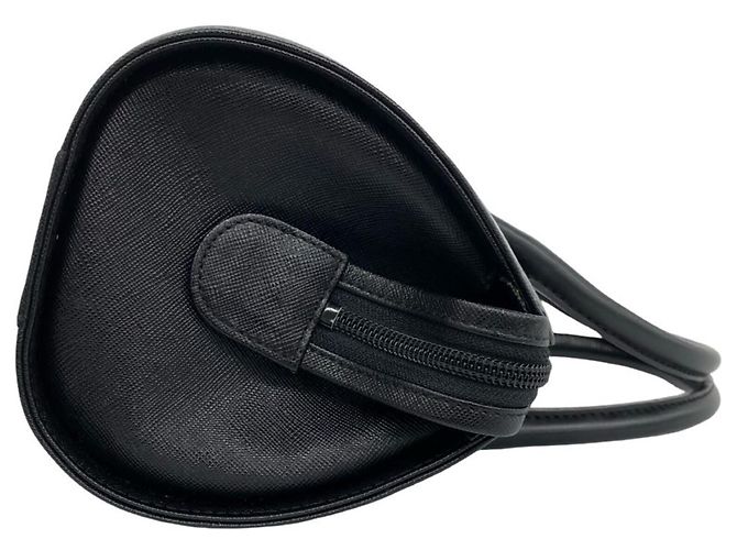 Mini borsa Boston Burberry in pelle nera Nero - Ansicht 6