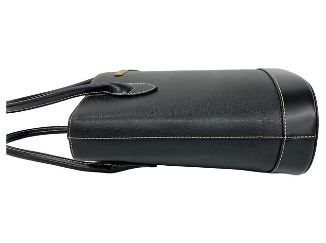 Borsa Tote Burberry in pelle nera Nero - vista 5