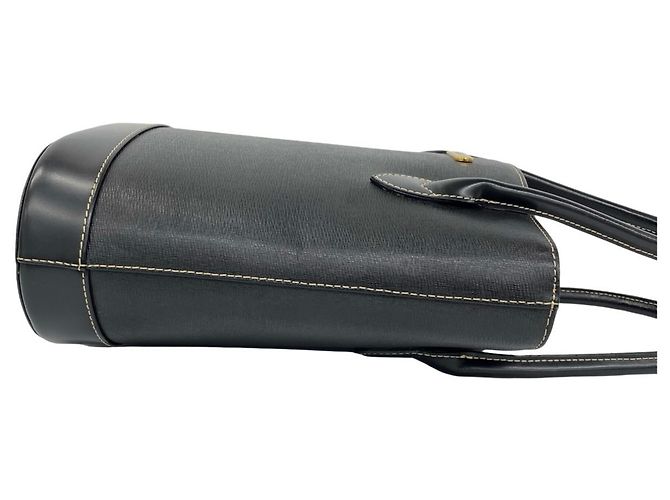 Borsa Tote Burberry in pelle nera Nero - vista 6