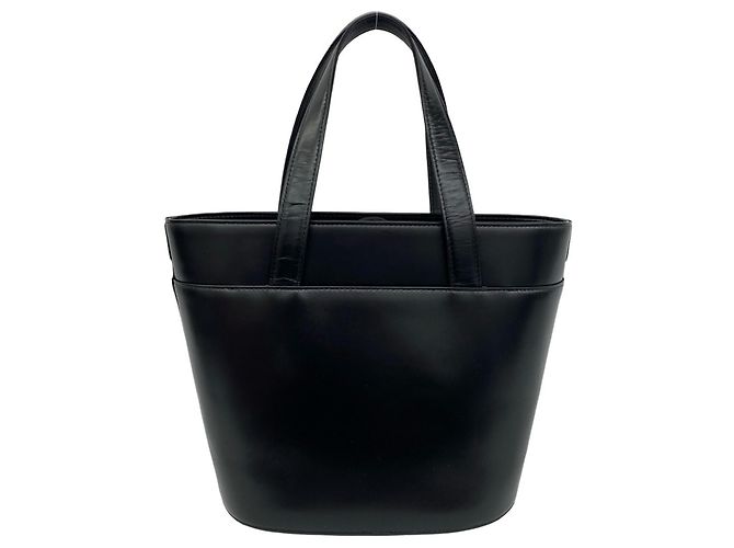Borsa Burberry Nova Check in pelle di vitello Nero Beige - vista 3