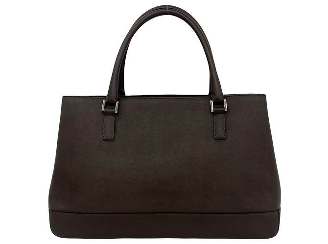 Burberry Logo Hardware Nova Check Pattern Lederschultertasche Braun - Ansicht 3