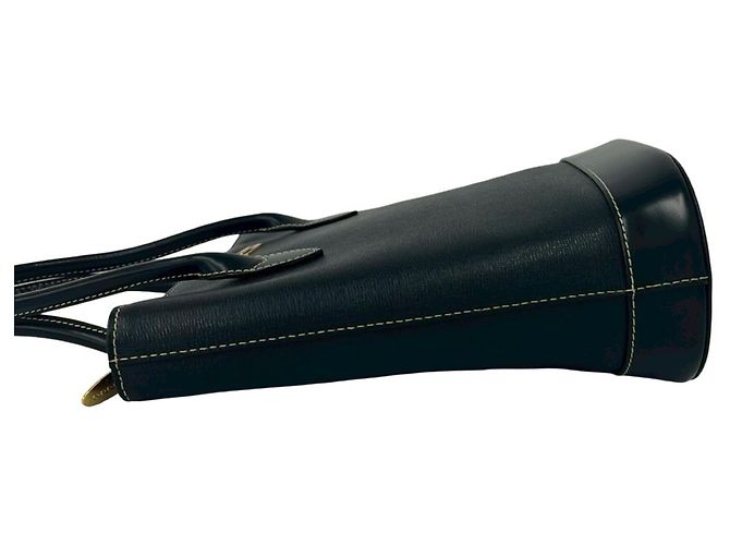 Burberry Nova Check Ledertasche Tote Schwarz - Ansicht 5