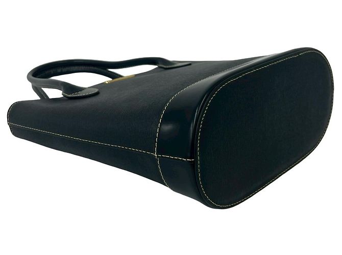 Burberry Nova Check Ledertasche Tote Schwarz - Ansicht 7