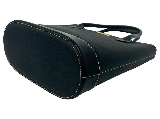 Burberry Nova Check Ledertasche Tote Schwarz - Ansicht 8