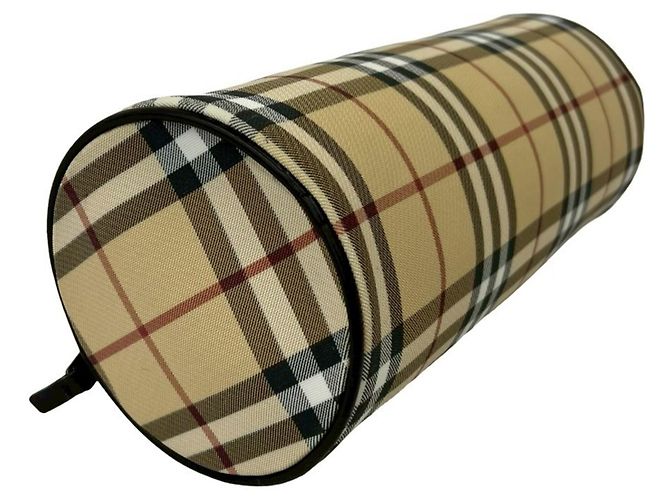 Bolsa de mão em couro Burberry Nova Check Pattern Marrom Bege - vista 7