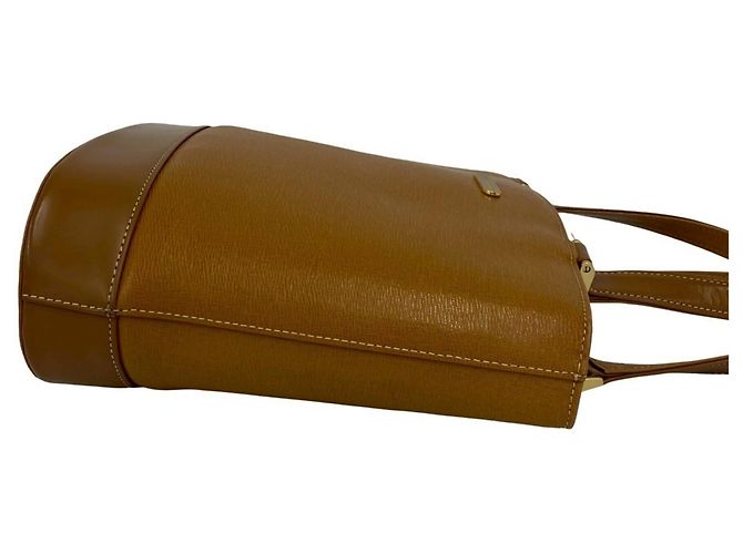 Burberry Nova Check Mini-Tote aus Leder Braun - Ansicht 6