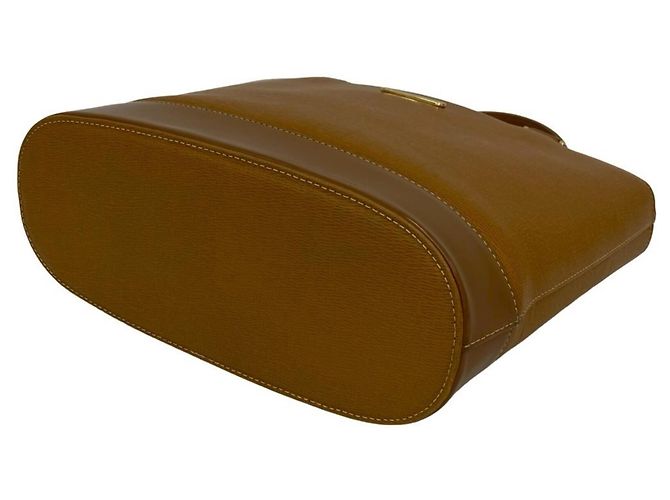 Burberry Nova Check Mini-Tote aus Leder Braun - Ansicht 8