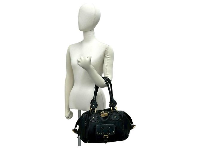 Chloé Paddington Leder Handtasche Tote Bag Schwarz - Ansicht 2