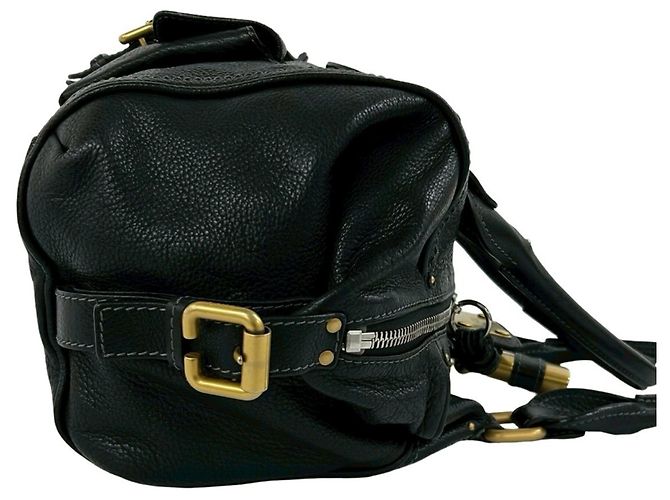 Chloé Paddington Leder Handtasche Tote Bag Schwarz - Ansicht 6